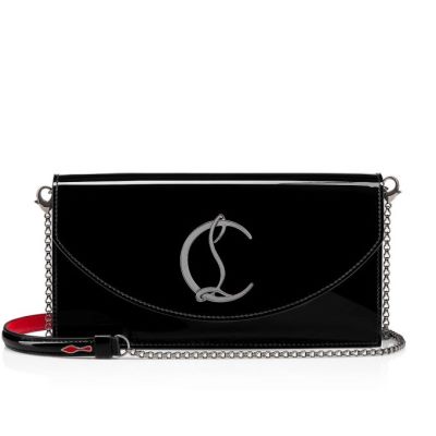 Belt Bags & Mini Bags γυναικεια Christian Louboutin Loubi54 κλασικα δερματινα Mini Bags μαυρα | GR-65714