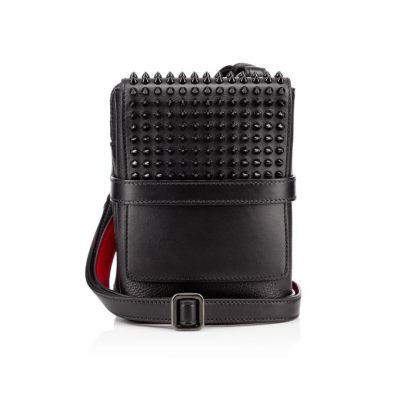 Belt Bags & Mini Bags γυναικεια Christian Louboutin Benech Reporter κλασικα δερματινα Mini Bags μαυρα | GR-81165