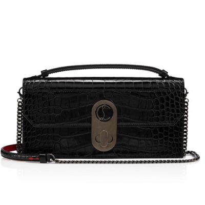 Belt Bags & Mini Bags γυναικεια Christian Louboutin Elisa Baguette Creative δερματινα Mini Bags μαυρα | GR-85425