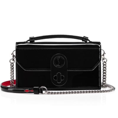 Belt Bags & Mini Bags γυναικεια Christian Louboutin Elisa Baguette S κλασικα δερματινα Mini Bags μαυρα | GR-86540