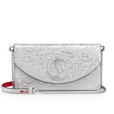 Belt Bags & Mini Bags γυναικεια Christian Louboutin Loubi54 Creative δερματινα Mini Bags ασημι | GR-93286