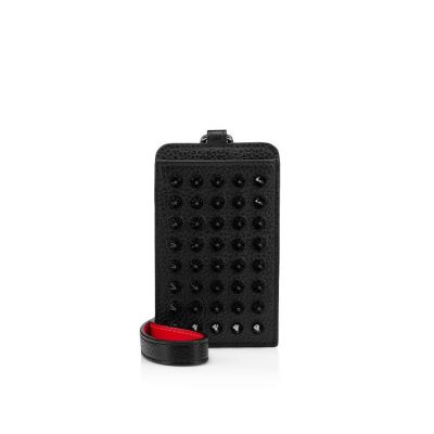 Card Holder ανδρικα Christian Louboutin M Miloucah κλασικα δερματινα Card Holder μαυρα | GR-94565