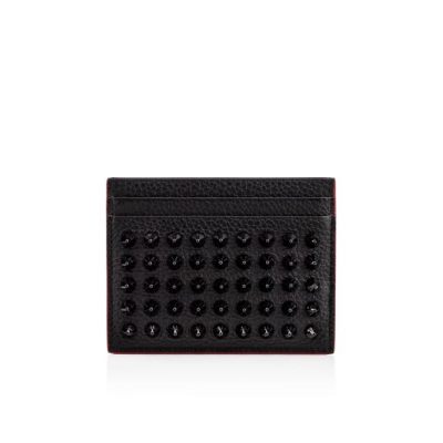 Card Holder γυναικεια Christian Louboutin M Kios Creative δερματινα Card Holder μαυρα | GR-32582