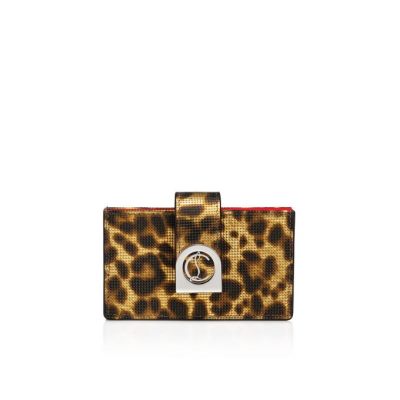 Card Holder γυναικεια Christian Louboutin Elisa Accordeon Card Holder Creative δερματινα Card Holder χρυσο χρωμα ασημι | GR-38122