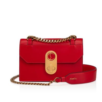 Cross Body Bags γυναικεια Christian Louboutin Elisa Mini κλασικα δερματινα Cross Body Bags κοκκινα | GR-21551