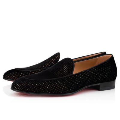 Loafers ανδρικα Christian Louboutin στυλ On The Nile Velvet Loafer Πολύχρωμο | GR-49652