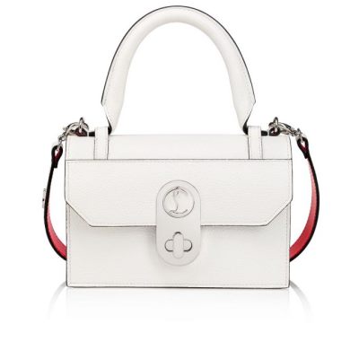 Top Handles γυναικεια Christian Louboutin Elisa Top Handle S Creative δερματινα Top Handles ασπρα ασημι | GR-17272