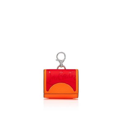 pouches ανδρικα Christian Louboutin M Grilou Airpods Case Creative δερματινα Pouches κοκκινα πορτοκαλι | GR-92293