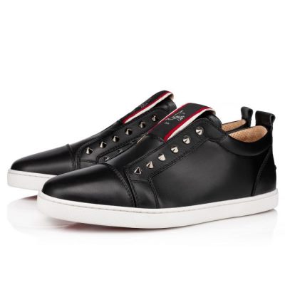 Αθλητικά Παπούτσια ανδρικα Christian Louboutin F.A.V Fique A Vontade Calf Sneakers μαυρα | GR-08025