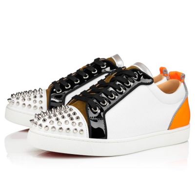 Αθλητικά Παπούτσια ανδρικα Christian Louboutin Louis Junior Spikes Orlato Creative Fabric Sneakers Πολύχρωμο | GR-16274