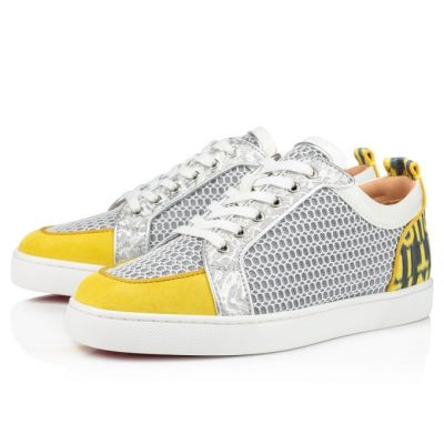 Αθλητικά Παπούτσια ανδρικα Christian Louboutin Rantulow Orlato Version Creative Fabric Sneakers Πολύχρωμο | GR-17516