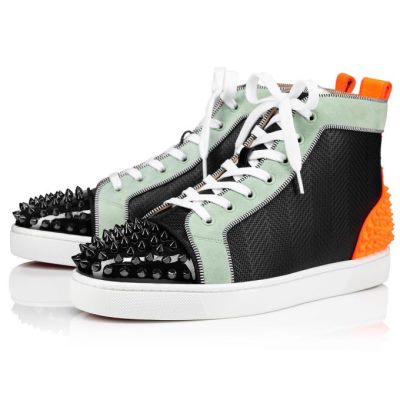 Αθλητικά Παπούτσια ανδρικα Christian Louboutin Lou Spikes 2 Creative δερματινα Sneakers Πολύχρωμο | GR-30679