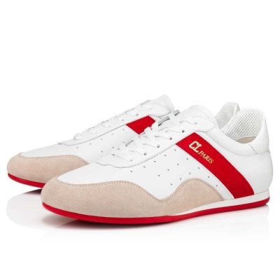 Αθλητικά Παπούτσια ανδρικα Christian Louboutin My K Low Calf Sneakers ασπρα | GR-50837