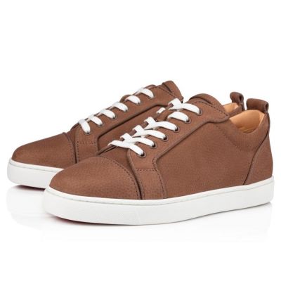 Αθλητικά Παπούτσια ανδρικα Christian Louboutin Louis Junior Orlato Calf Sneakers καφε | GR-72265