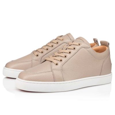 Αθλητικά Παπούτσια ανδρικα Christian Louboutin Rantulow 000 Calf Sneakers Μπεζ | GR-81643