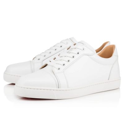 Αθλητικά Παπούτσια γυναικεια Christian Louboutin Vieira 000 Calf Sneakers ασπρα | GR-55518