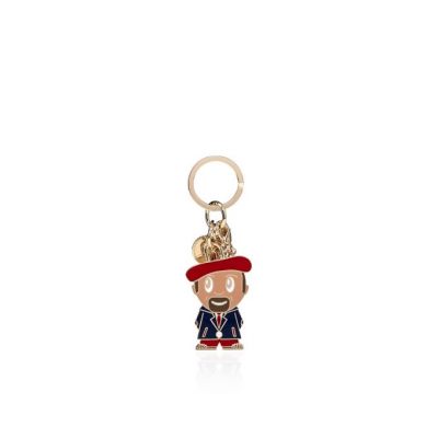 Κρίκος για κλειδιά γυναικεια Christian Louboutin W Super Loubichristian Metallic Finish Keyrings Πολύχρωμο | GR-91970