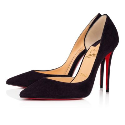 γοβεσ γυναικεια Christian Louboutin Iriza 100 100 Veau Velours Pumps μπλε | GR-18677