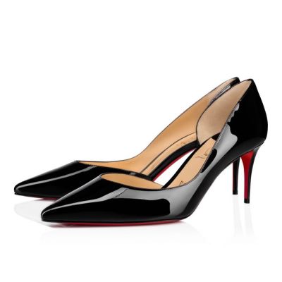 γοβεσ γυναικεια Christian Louboutin Iriza 070 70 λουστρινι Pumps μαυρα | GR-22163