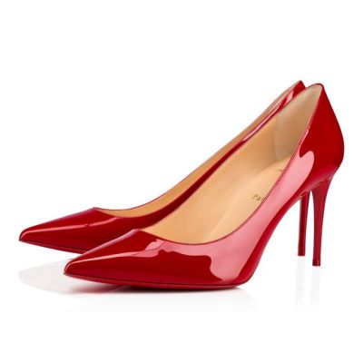 γοβεσ γυναικεια Christian Louboutin Kate 085 85 λουστρινι Pumps κοκκινα | GR-01580