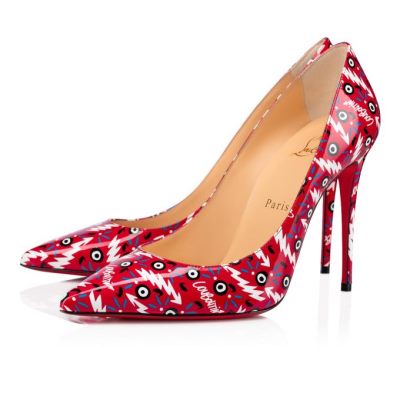 γοβεσ γυναικεια Christian Louboutin Kate 100 λουστρινι Pumps κοκκινα | GR-32652