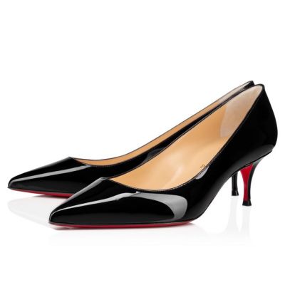γοβεσ γυναικεια Christian Louboutin Kate 55 λουστρινι 55 λουστρινι Pumps μαυρα | GR-54599