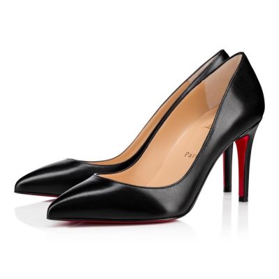 γοβεσ γυναικεια Christian Louboutin Pigalle Nappa Shiny 85 Lambskin Pumps μαυρα | GR-72957