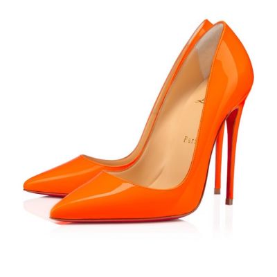 γοβεσ γυναικεια Christian Louboutin So Kate 120 λουστρινι Pumps πορτοκαλι | GR-71472
