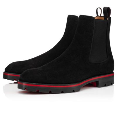 μποτεσ ανδρικα Christian Louboutin Alpinono Calf Booty μαυρα | GR-35672