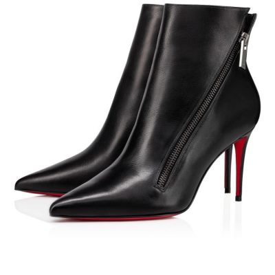 μποτεσ γυναικεια Christian Louboutin Birgikate 85 Calf Boots μαυρα | GR-60943