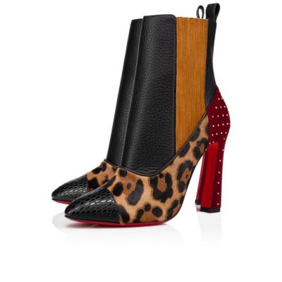 μποτεσ γυναικεια Christian Louboutin Me In The 90s Plume 100 Version Exotic δερματινα Boots Πολύχρωμο | GR-29640