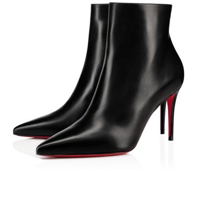 μποτεσ γυναικεια Christian Louboutin So Kate Booty 085 85 Calfskin Boots μαυρα | GR-21200