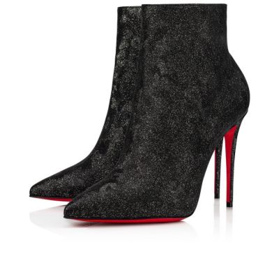 μποτεσ γυναικεια Christian Louboutin So Kate Booty 100 Boots μαυρα | GR-96141
