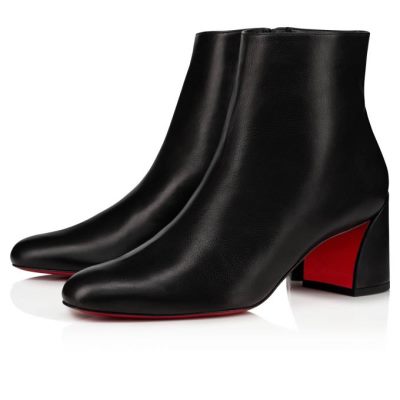 μποτεσ γυναικεια Christian Louboutin Turela 055 55 Calf Boots μαυρα | GR-30809