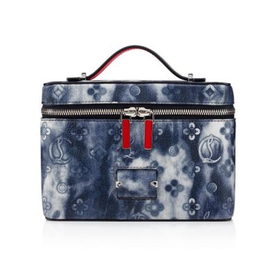 τσαντεσ messenger ανδρικα Christian Louboutin Kypipouch Small Creative δερματινα Messenger Bags Πολύχρωμο μπλε | GR-01282