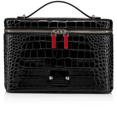 τσαντεσ messenger ανδρικα Christian Louboutin Kypipouch Creative δερματινα Messenger Bags μαυρα | GR-27228